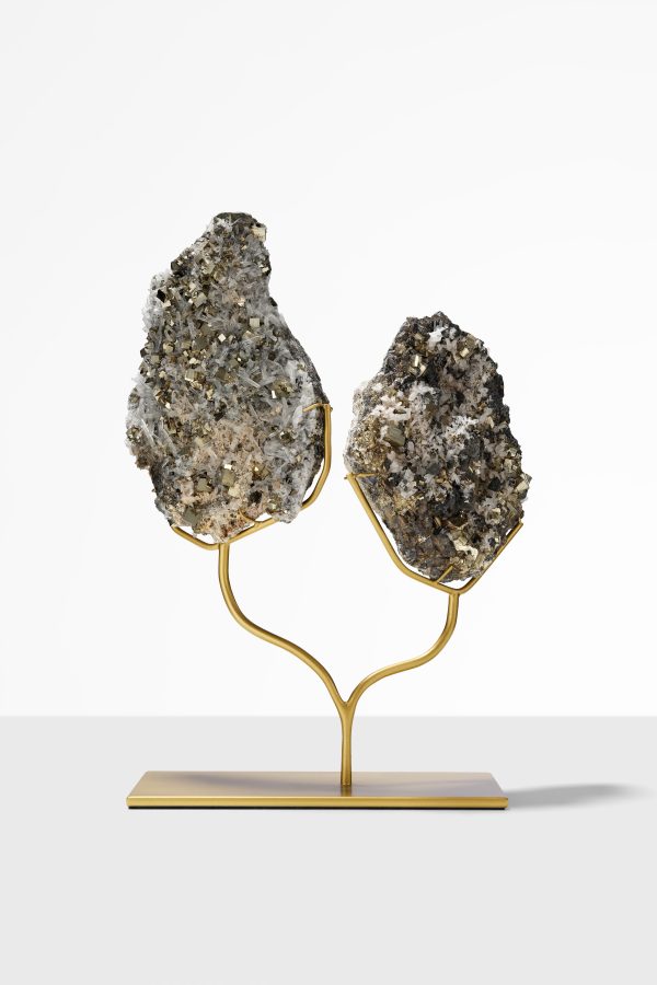 Abstract Sculpture “Pyrite Lungs”