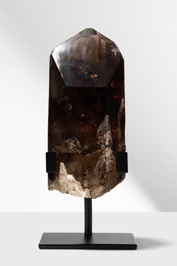Raw Smokey Natural Quartz Point