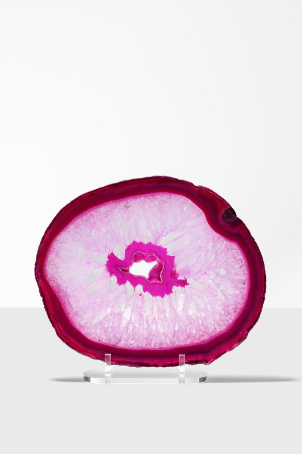 Pink Agate Slice